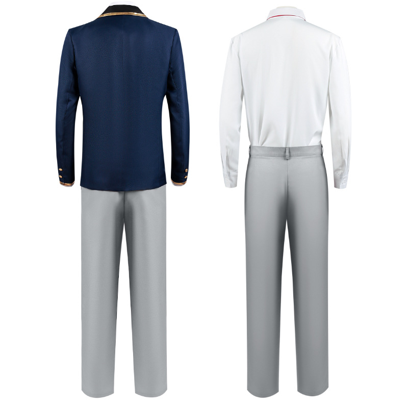 Costumes de cosplay Anime Oshi No Ko, perruque, chemise, cravate, Hoshino Ai, Aqua Ruby, Arima Kana, tenues de jeu de rôle d'anime pour Halloween