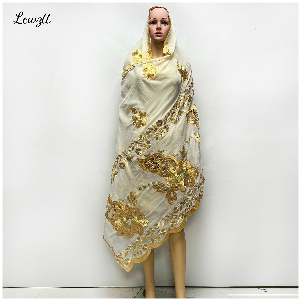 2026 nouvelle offre spéciale femmes africaines 100% coton évider désise écharpe femmes musulmanes Hijab écharpes grande taille coton écharpe pour châles