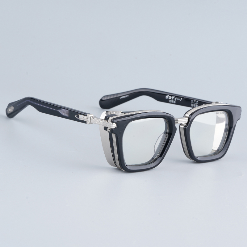Lunettes de soleil carrées de haute qualité pour hommes et femmes, design tendance, UV400, en acétate et alliage, fabriquées à la main au Japon, lunettes de luxe