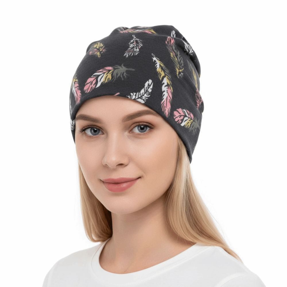 Turban de haute qualité à imprimé floral bohème, chapeau décontracté de printemps pour chimiothérapie, chapeau en coton coupe-vent, bandana pour femme, style ethnique