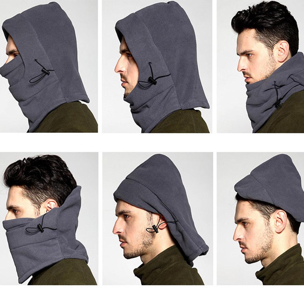 Nouvelle Casquette Chaude Tendance Hiver Homme Femme – Bonnets Imperméables en Polaire Thermique, Cagoule, Cache-cou à Capuche, Écharpes de Randonnée