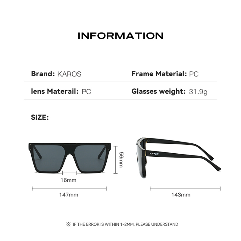Lunettes de soleil KAROS avec technologie UV400, verres résistants aux rayures, conçues pour la pêche, la navigation de plaisance et les sorties sur la plage