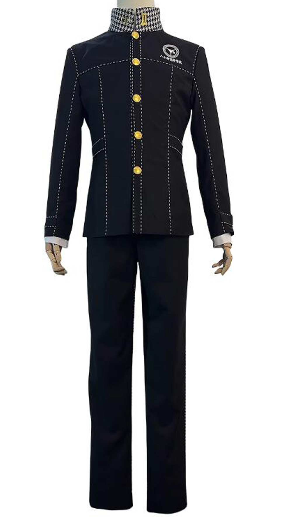 Yu Narukami Anime Cosplay Costume pour hommes, uniforme scolaire, manteau, chemise, pantalon, Halloween, tenue de Noël imbibée