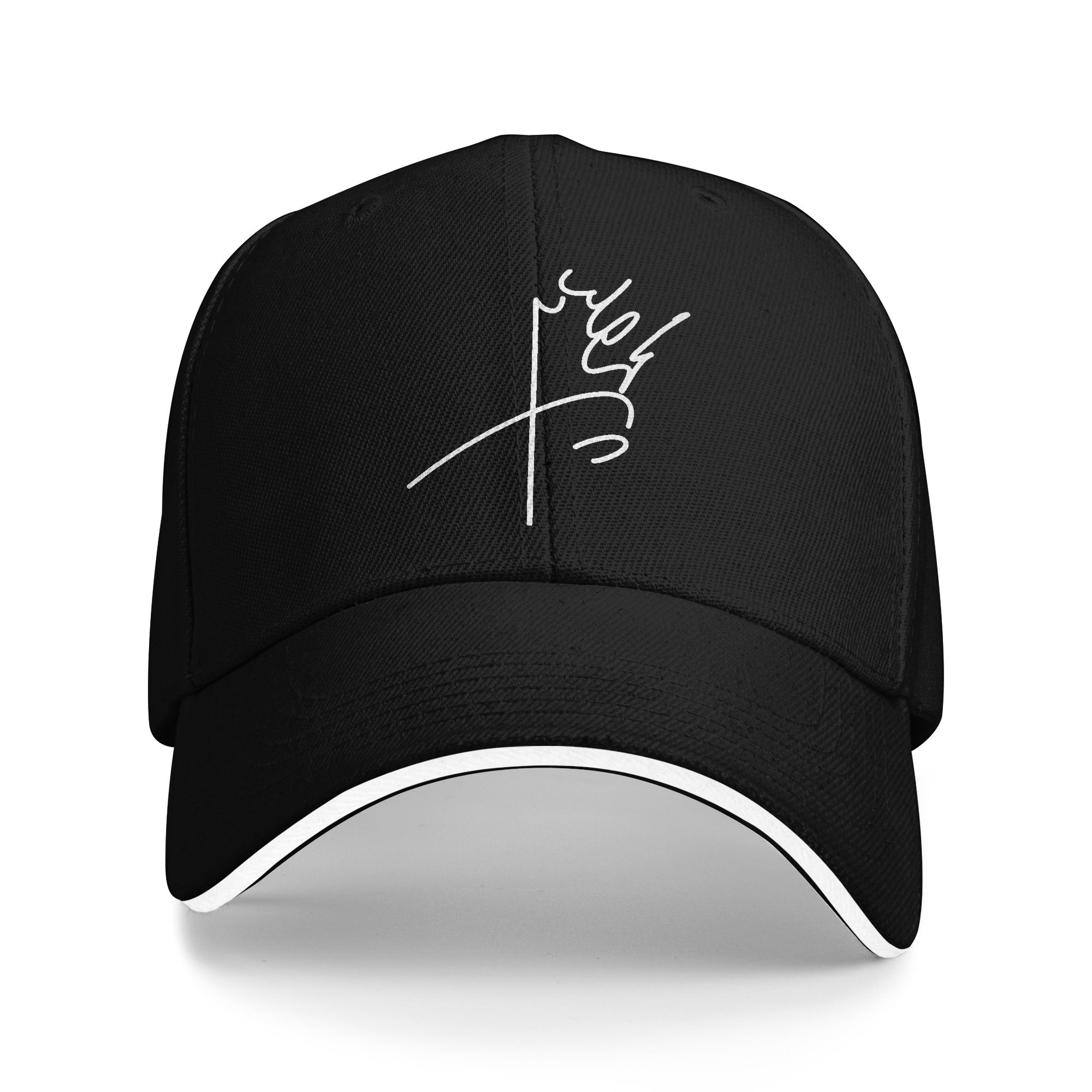 Casquettes de baseball Iran avec la signature de Mohammad Reza Pahlavi, casquette de camionneur élégante pour hommes et femmes, ajustement réglable
