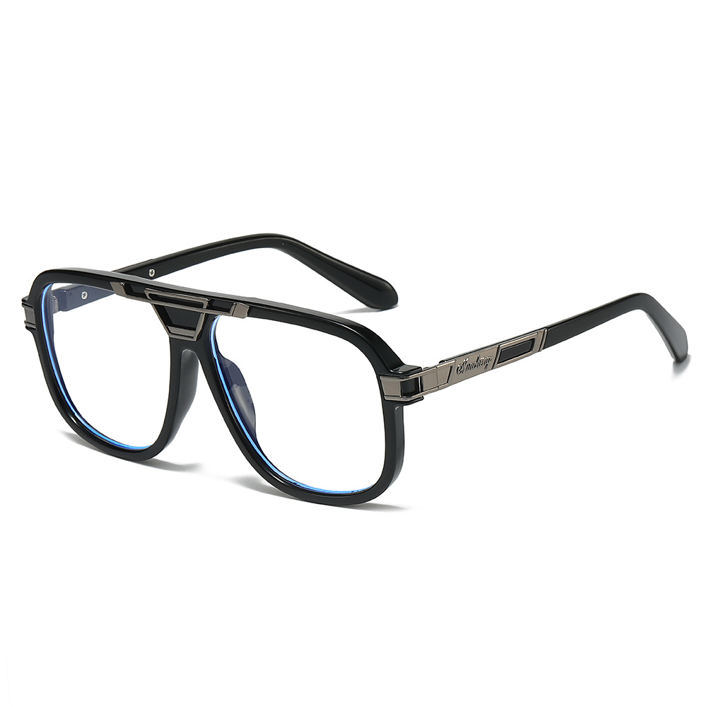 2025 lunettes de pilote cadre Anti lumière bleue hommes femmes unisexe Aviation lumière bleue bloquant lunettes Vintage marque lunettes de créateur
