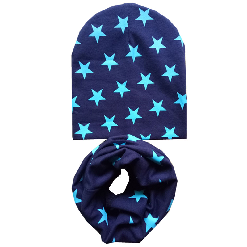 Ensemble bonnet et écharpe en coton pour bébé, couvre-chef chaud, col de cou, bonnets pour enfants, chapeaux pour enfants, écharpe pour garçons et filles, nouvelle mode, printemps
