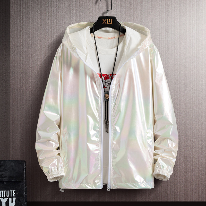Femmes été coupe-vent veste taille ample 7XL veste femme mince manteau décontracté basique à capuche veste hauts fille vêtements de plage