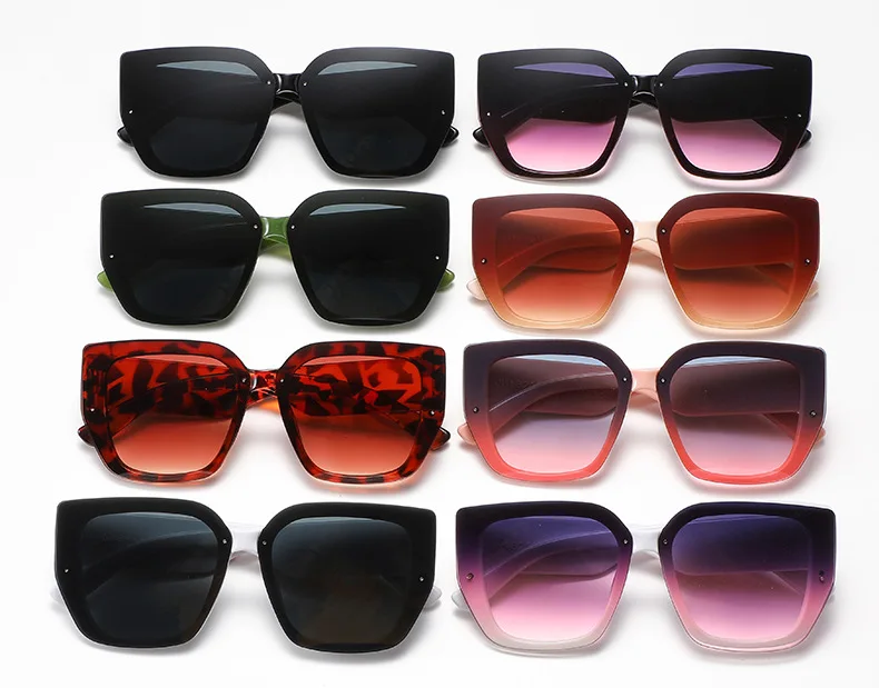 Lunettes de soleil de marque de luxe pour femmes, de haute qualité, de styliste, ombre, respirantes