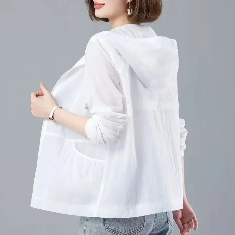 Veste Courte Femme Printemps Automne 2026 – Manteau Décontracté et Élégant pour Dames, Confortable et Protecteur Contre le Soleil