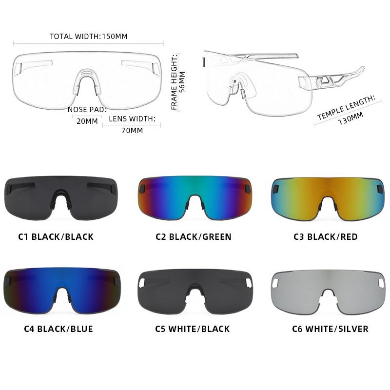Lunettes de soleil de cyclisme pour hommes et femmes, élégantes, pour Sports de plein air, randonnée, escalade, UV400