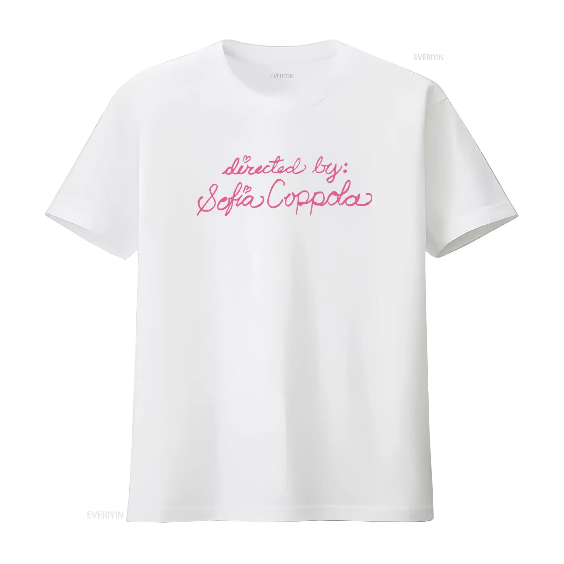 T-shirt élégant dirigé par Sofia Coppola pour les amateurs de mode, vintage, légèrement délavé, graphique streetwear, confortable