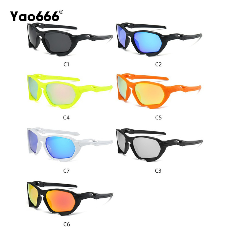 Lunettes de soleil rondes classiques polarisées pour hommes et femmes, lunettes de soleil ovales de voyage en plein air, anti-coulée, UV400, sport, marque de luxe, nouveau, 2742