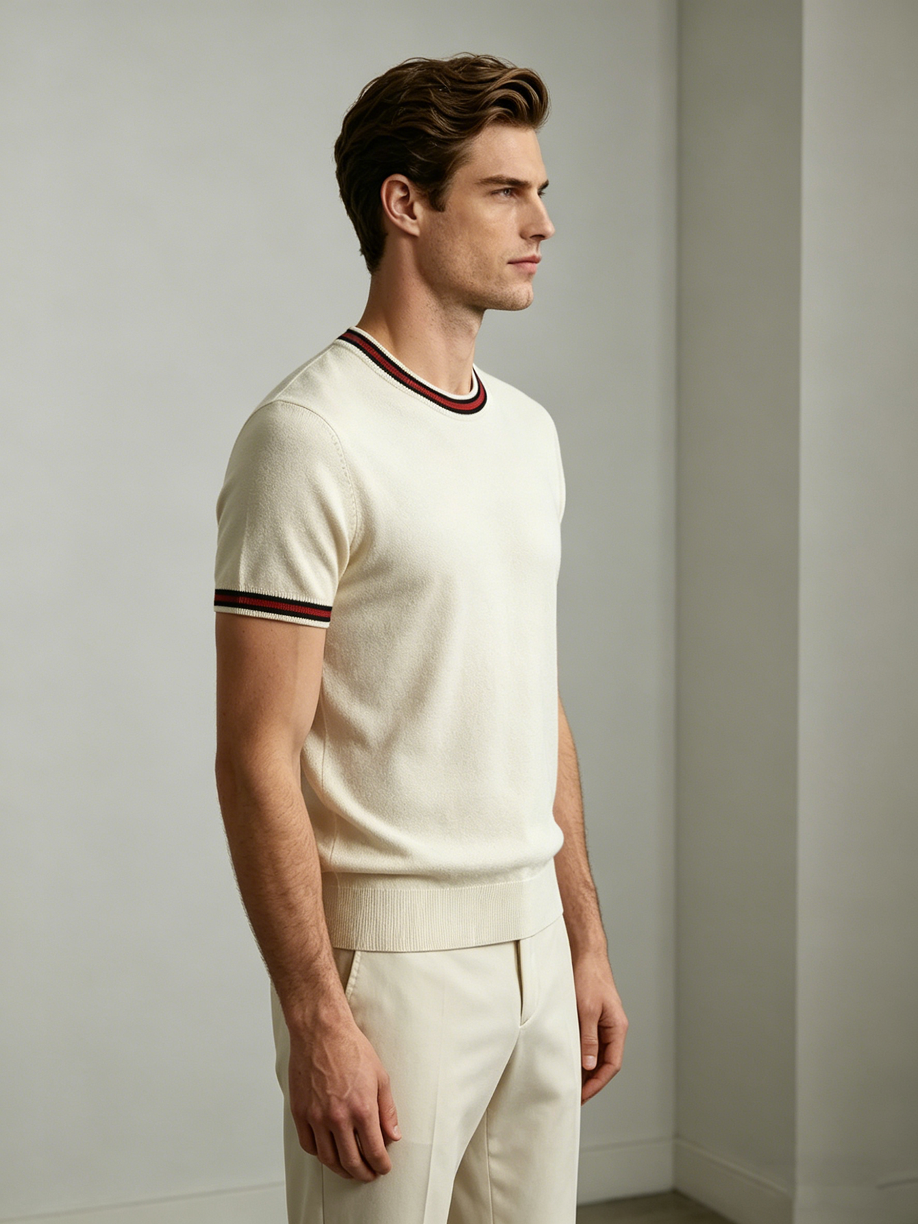 T-shirt pour homme, chemise polo, haut de mode décontracté, vêtements masculins, vêtements d'extérieur