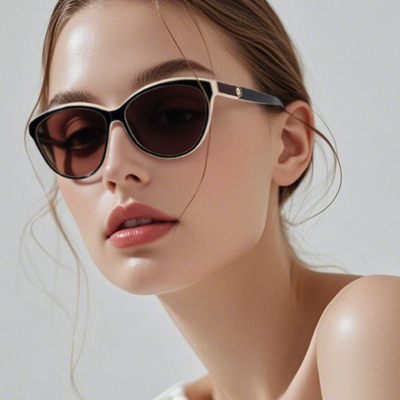 Lunettes de soleil polarisées de luxe pour femmes, haute qualité, mode dames, Design Vintage, œil de chat, lunettes de soleil pour femmes