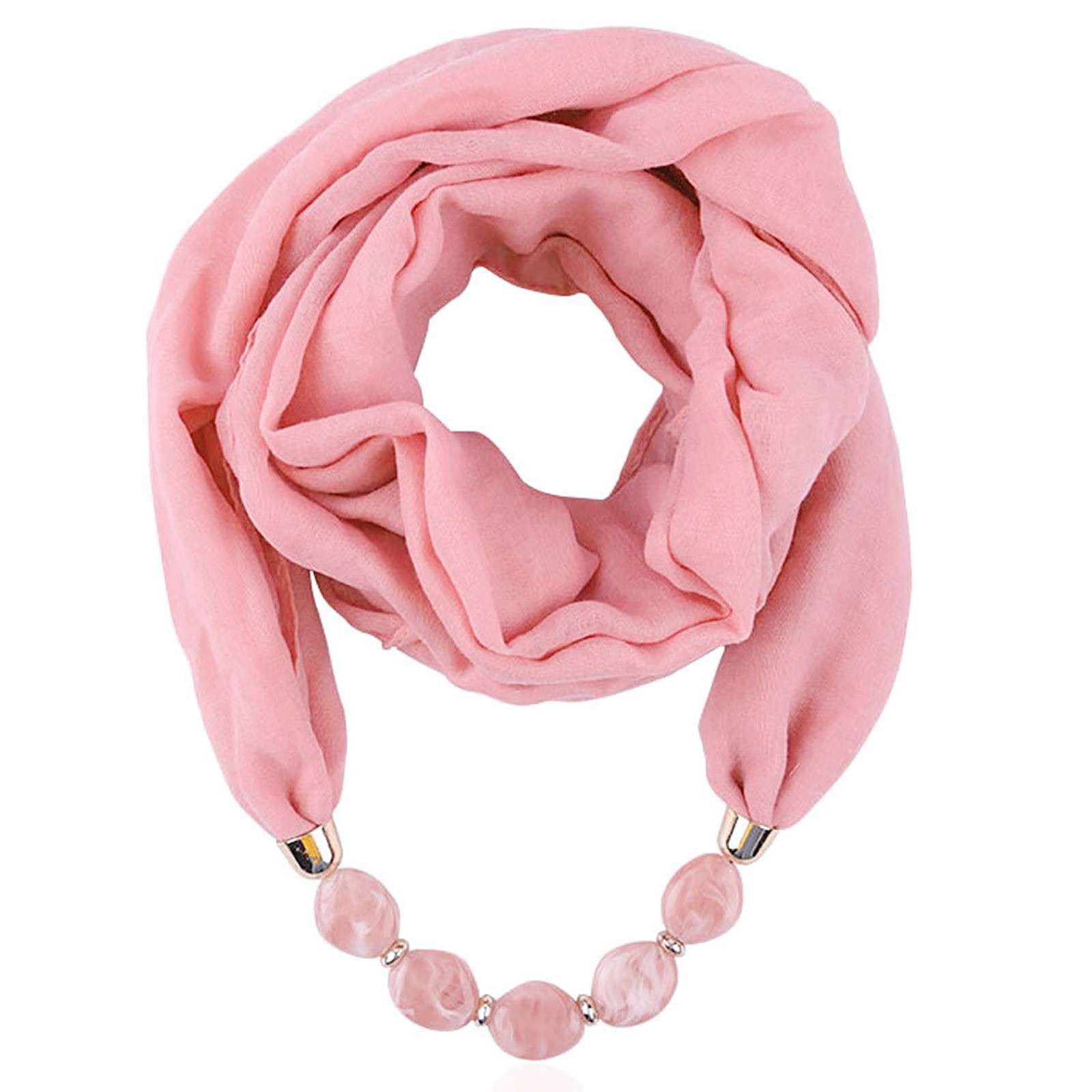 Femmes coton lin collier pendentif écharpe Style ethnique doux collier écharpe créateur de mode écharpe ethnique bijoux collier écharpe
