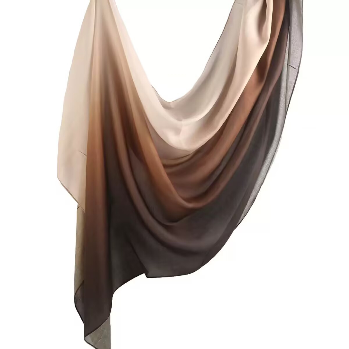 Foulard Hijab Femme Aquarelle Vintage Luxe Plage 180cm Long Bandana Bandeau Mouchoir Bohème Accessoires Musulmans 2026