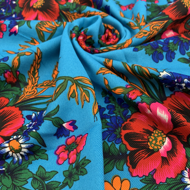 Foulard National rétro russe, 70cm, imprimé Floral, Bandana carré, bandeau pour femmes, couverture de cheveux