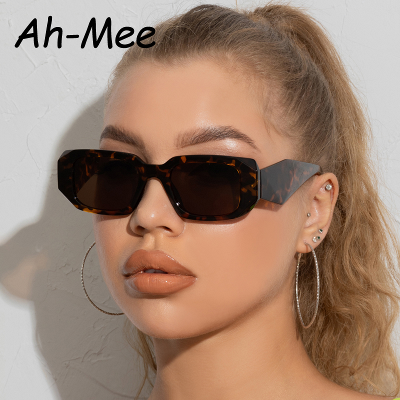 Marque De mode carré lunettes De Soleil femmes Vintage voyage petit Rectangle lunettes De Soleil Femme mode rétro Lunette De Soleil Femme