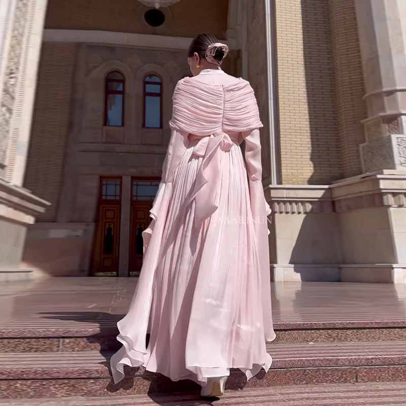 Robe Abaya Plissée pour Femme, Style Dubaï, Jalabiya Musulmane, Robes Longues de Fête Islamiques, Robe Longue Arabe, Maroc 2026
