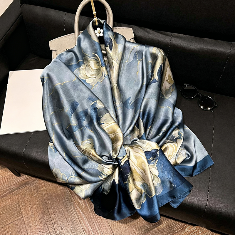 Écharpes de protection solaire pour couple, style mode, châles d'hiver pour femmes, écharpes en cachemire de luxe, pour cadeau, nouveau modèle 180x90CM, hijab en soie chaude