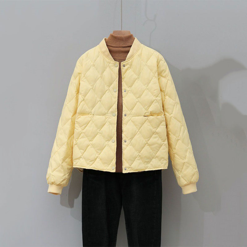 2025 nouveau automne hiver mode Parkas femmes veste coréenne ample décontracté léger chaud coton rembourré vestes femme pardessus