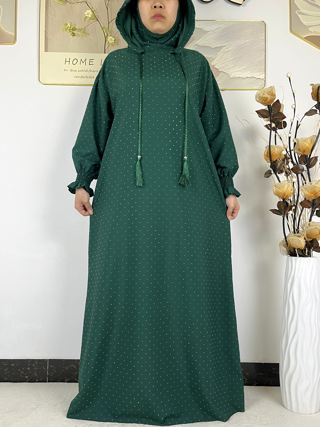 Abayas musulmanes pour femmes, ensemble traditionnel turc islamique, robe ample femme, caftan marocain, robes africaines de Dubaï, à capuche, pour le Ramadan