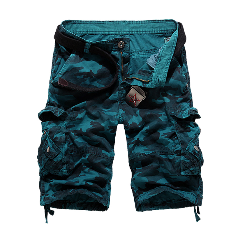 Shorts décontractés hommes Camouflage hommes Cargo Shorts vêtements d'extérieur été offre spéciale qualité coton marque vêtements mâle pantalons de survêtement militaire