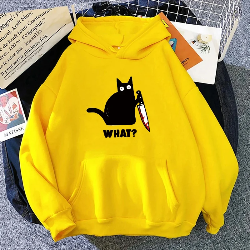 Sweat à capuche imprimé chat mignon pour femme, pull à manches longues, confortable et décontracté, pour la maison et l'extérieur, offre spéciale, 2025, automne