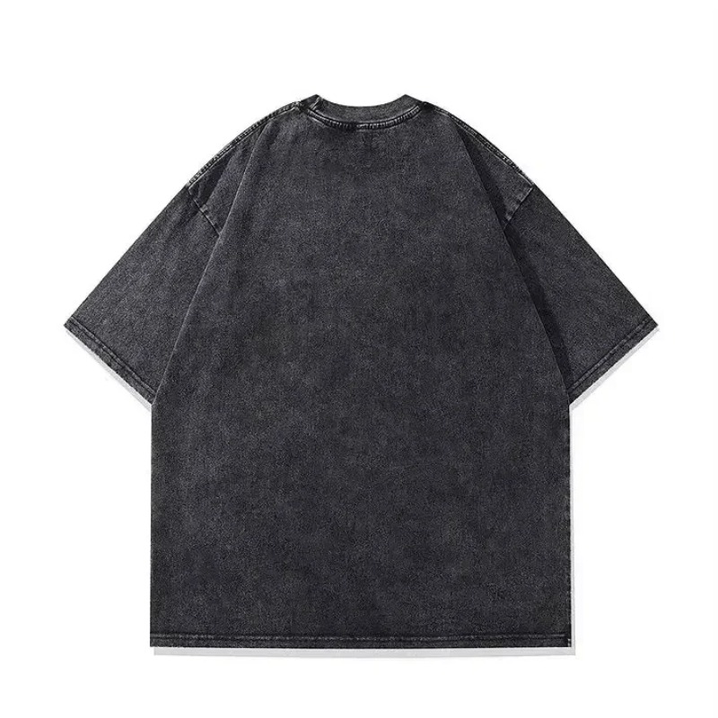 T-shirt Eid Al Fitr, T-shirt délavé, T-shirt d'été, haut décontracté, T-shirt pour la fête nationale saoudienne, vêtement à manches courtes
