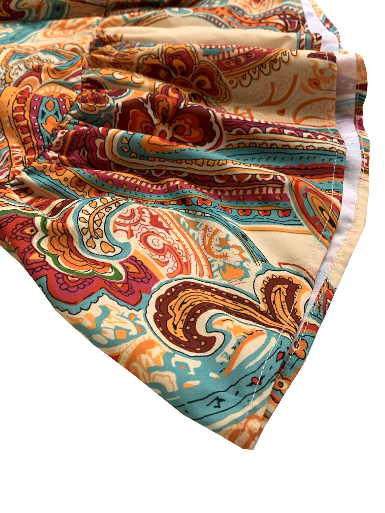 Mini robe courte imprimée style Boho pour femmes, dos nu, dos nu, noué au dos, Style décontracté et station balnéaire, printemps/été