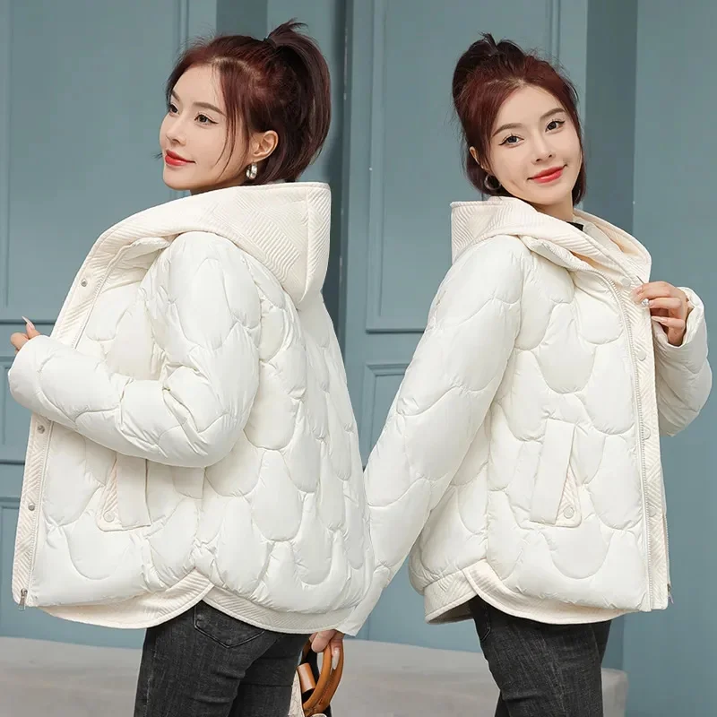 Hiver femmes veste Parkas manteau 2024 nouveau épais chaud rembourré manteau femme hiver vêtements d'extérieur veste ample Parkas vêtements de neige vêtements d'extérieur