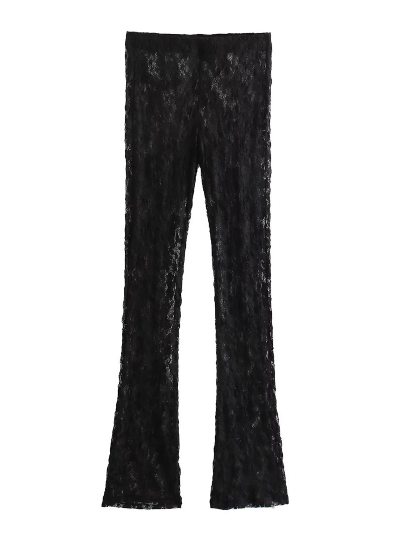 Body en dentelle pour femmes, noir, découpé, col rond, manches longues, haute Spandex, Lingerie Sexy pour femmes fines, L5QW