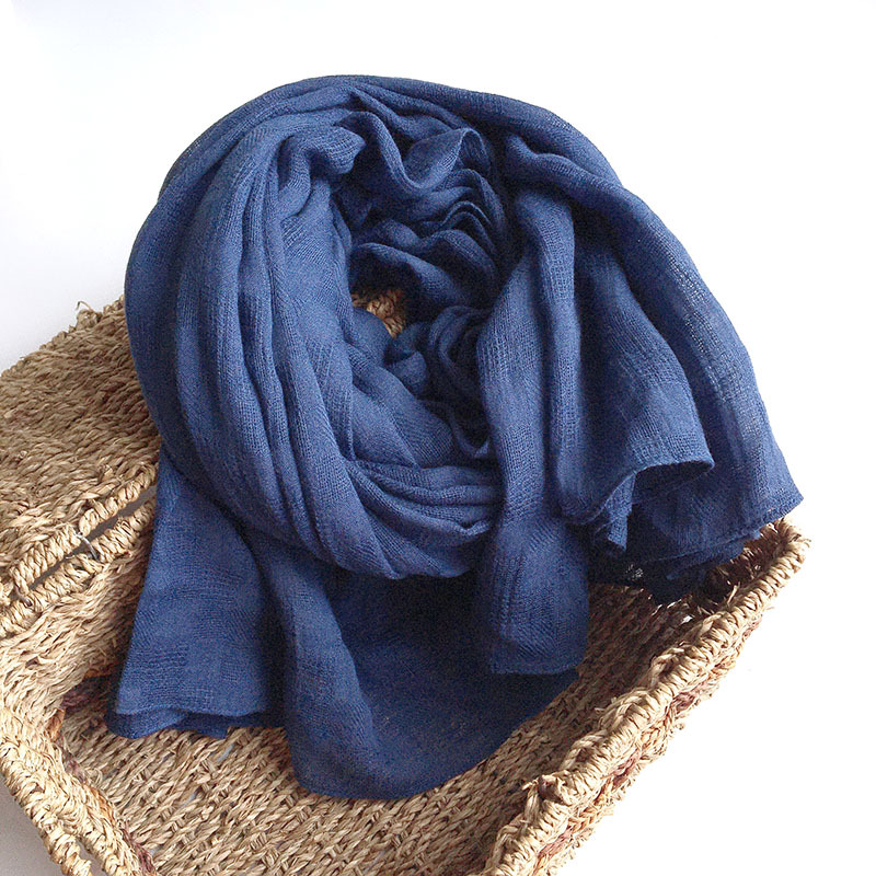 Écharpes de couleur unie pour femmes, hijab turban pour femmes