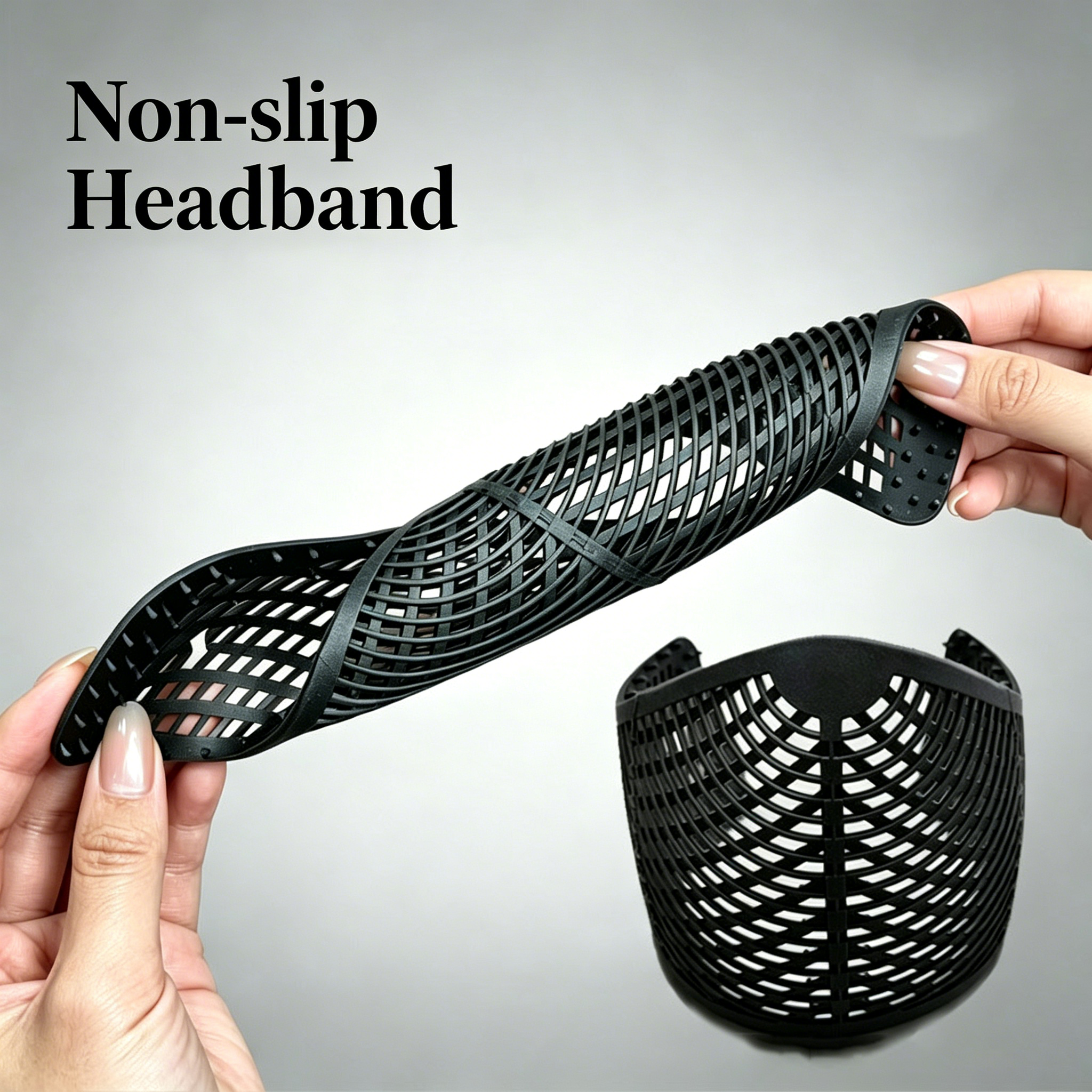 Nouveau Bandeau Premium Antidérapant et Doux pour Hijab Musulman, Fixation de Cheveux, Cache-Cou, Couronne Portable Coupe-Vent, Accessoires Multifonctionnels