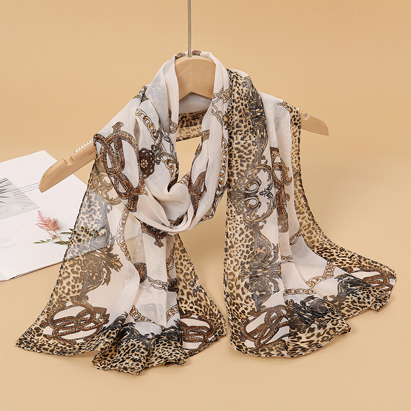 Châle en mousseline de soie pour femmes, écharpe de sauna élégante, bandages, hijabs musulmans ronds, design imprimé à pois, nouvelle mode