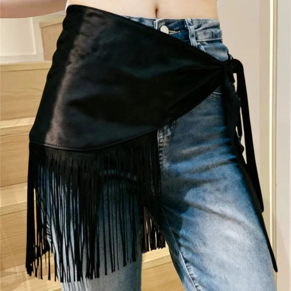 Nouvelle ceinture large rétro à imprimé brodé ethnique, style corset à pompons triangulaires, pour robe, chemise et jean