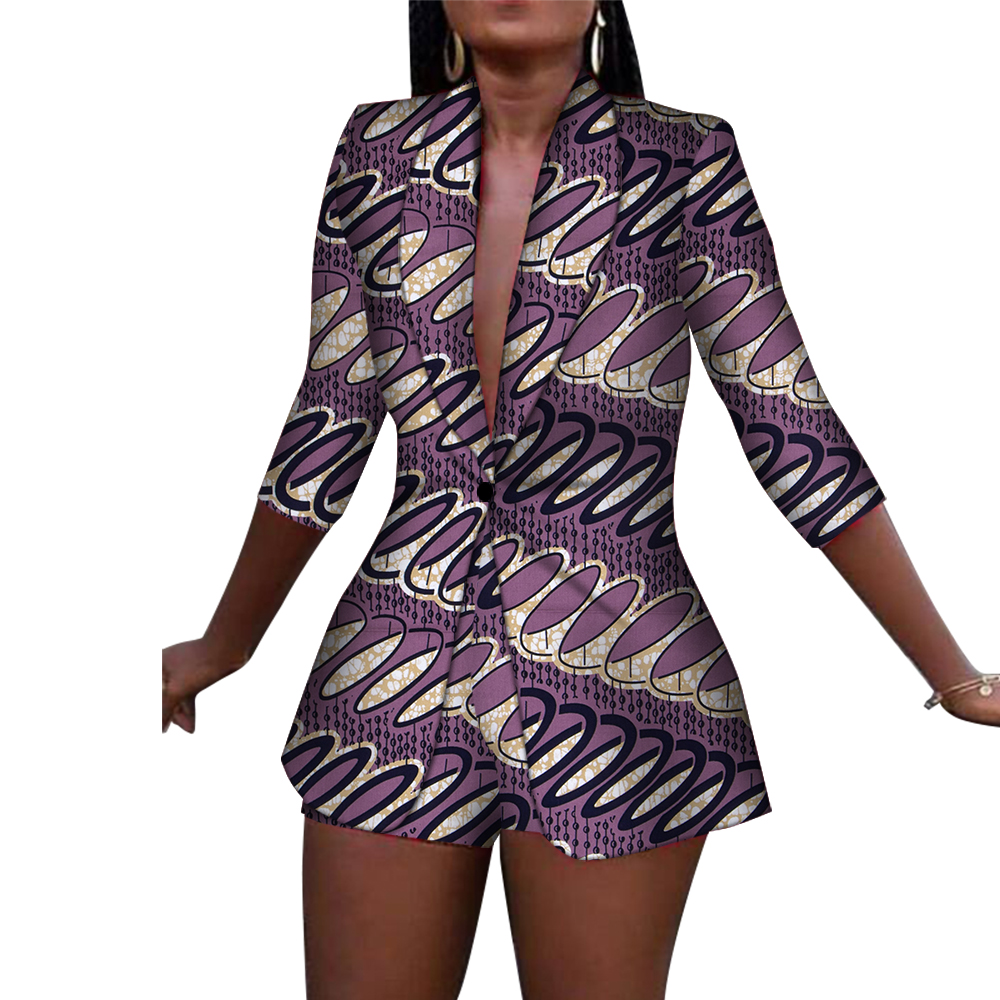 Ensemble de vêtements africains pour femmes, 2 pièces, 100% coton imprimé, nouvelle collection, WY3492