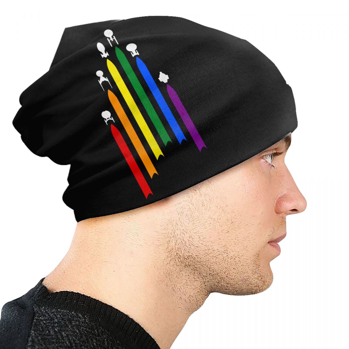 Star Treks Bonnet chapeau tricot chapeau hommes femmes Hip Hop unisexe adulte Science-Fiction série TV chaud hiver Skullies bonnets casquettes