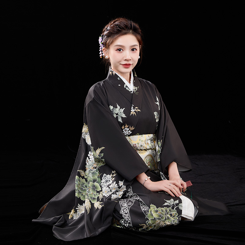 Kimono japonais pour femmes, robe formelle traditionnelle japonaise, Yukata, robe de photographie, vêtements de festival, cosplay
