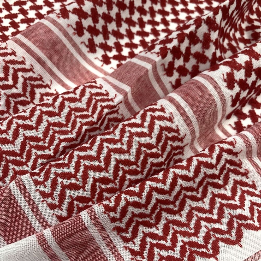 Écharpe tissée traditionnelle Keffiyeh Kufiya pour hommes et femmes, motifs à carreaux classiques, bande de sauna