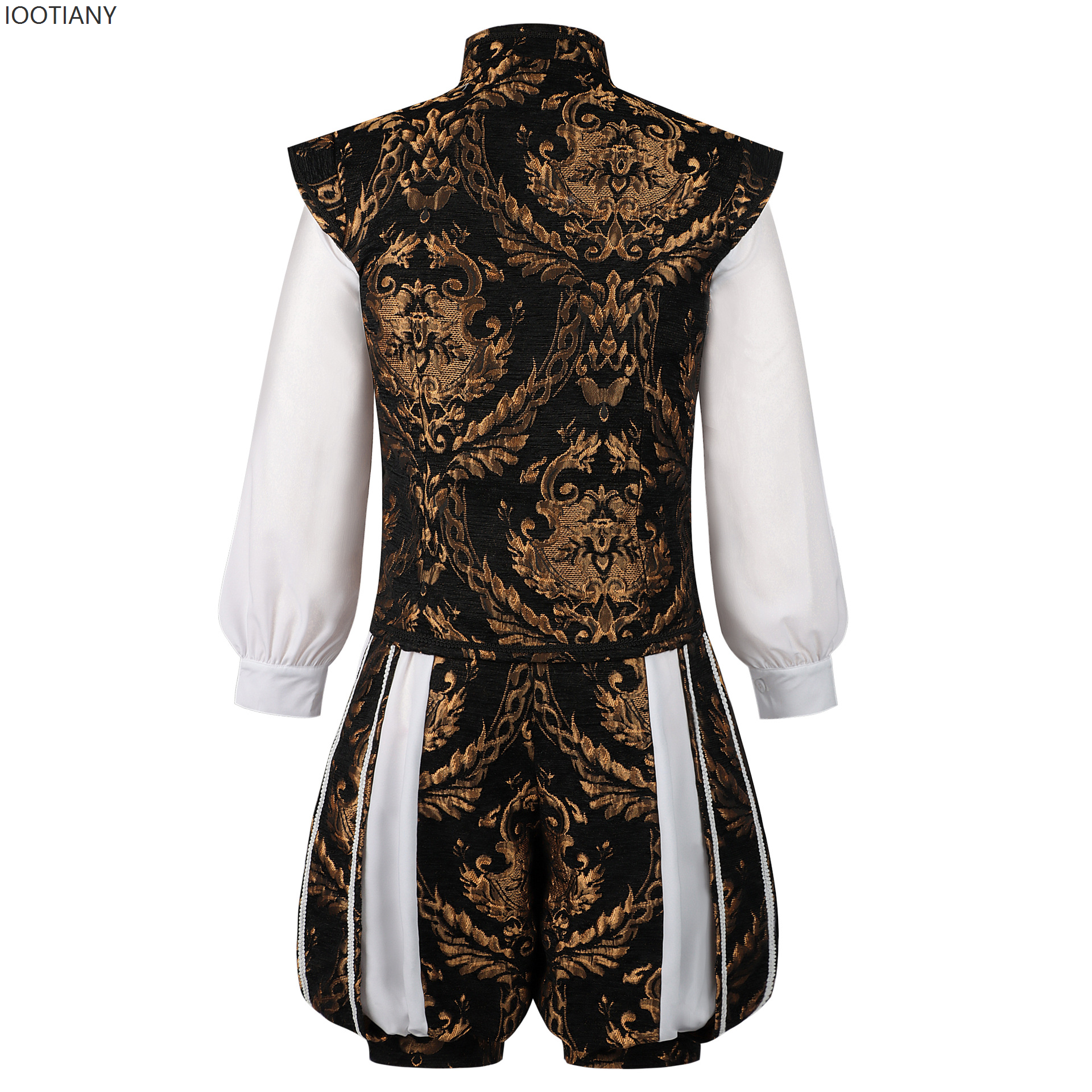 Costume de Prince Royal de la Renaissance pour Hommes, Tenue Noble Européenne Vintage, Costume de Roi Médiéval pour Spectacle, Fête, Mariage, Foire, Cosplay, Costume de Luxe
