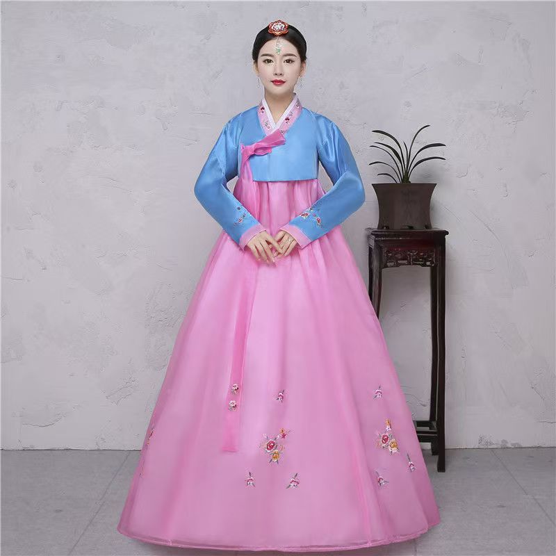 Hanbok Costume National ethnique pour femmes, nouveau Costume de spectacle de photographie, Costume de danse Dae Jang Geum, jupe longue