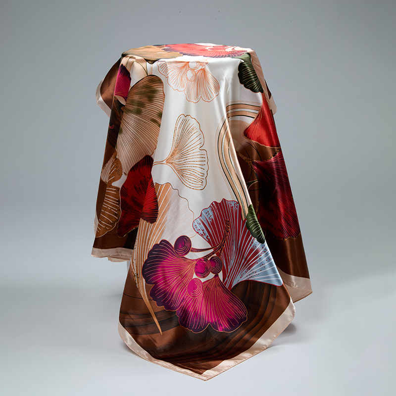 Foulard Turban en Satin pour Femme – Luxe et Élégance : Voile, Châle, Bandana, Ruban, Bandeau et Accessoires Cheveux
