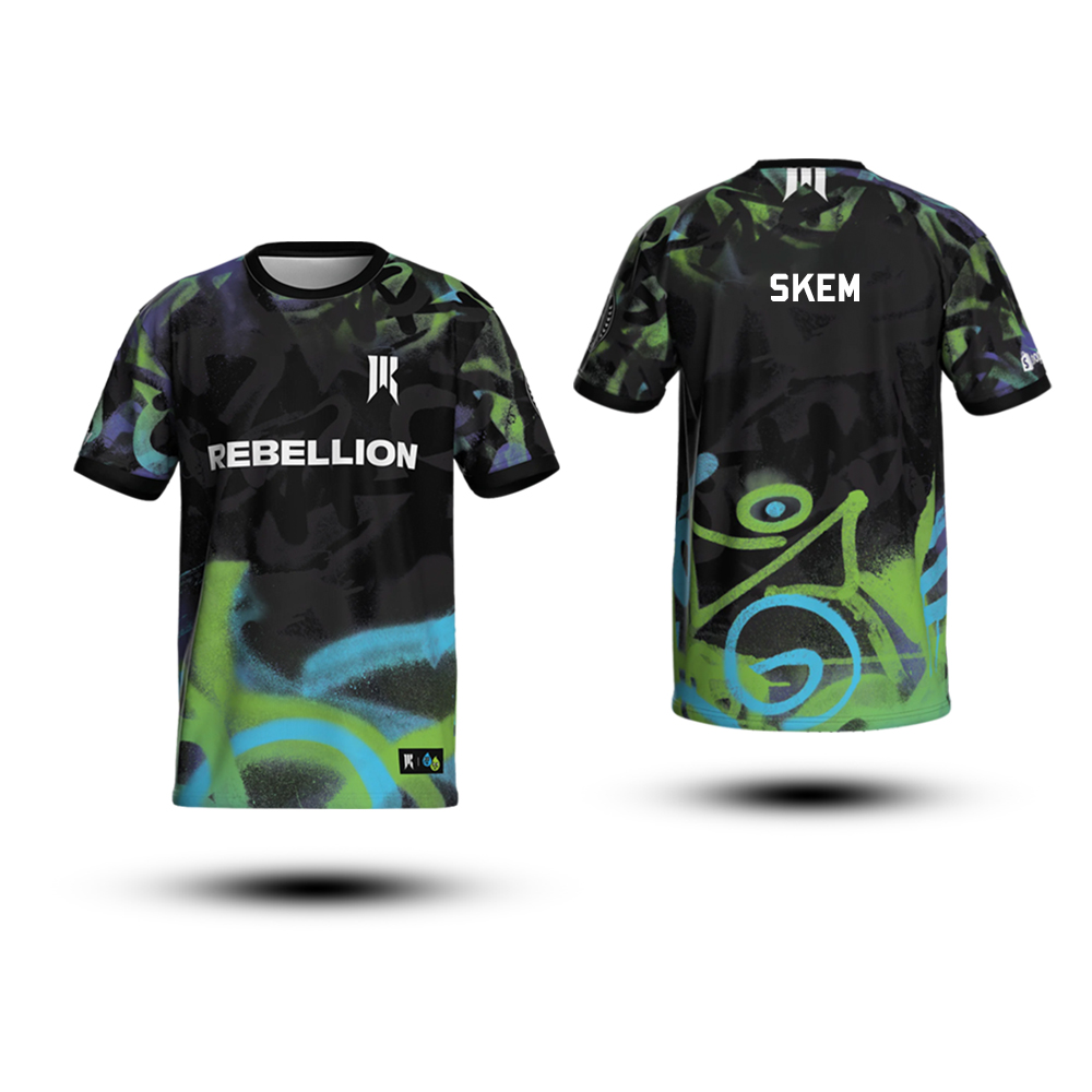 Maillot personnalisable DOTA2 Esports Gear Shopify Rebellion, vêtements d'entraînement, Streetwear, T-Shirt à manches courtes, haut unisexe surdimensionné, 2025