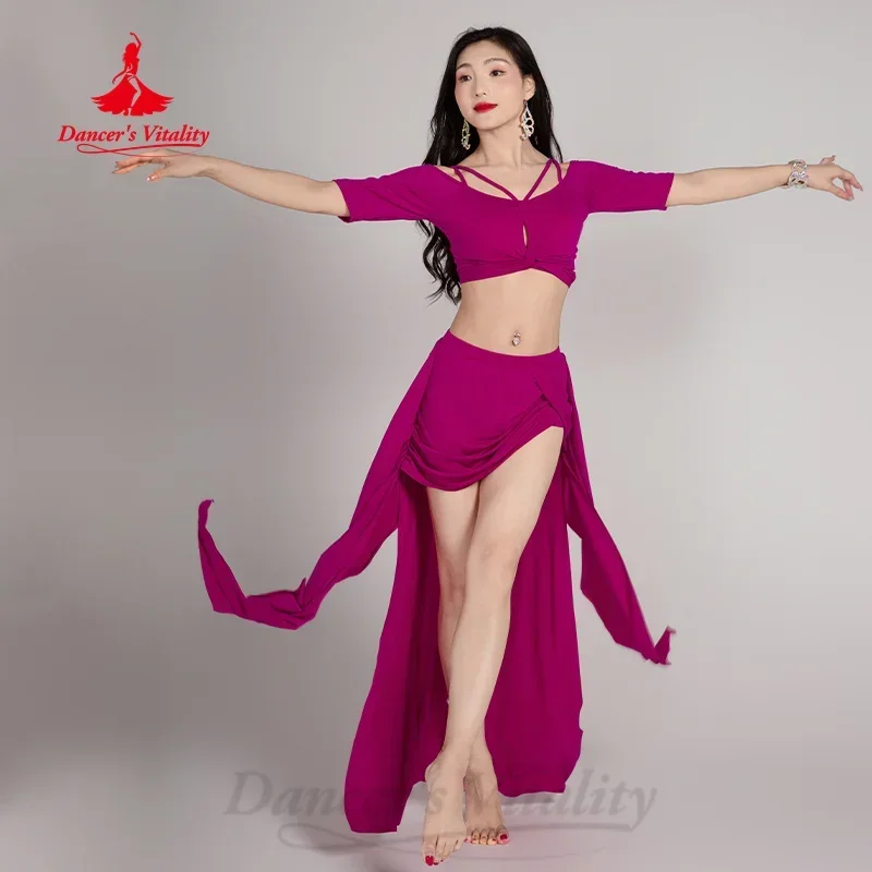 Costume de brevdu Ventre Élégant et Confortable pour Femme, Ensemble d'Entraînement Professionnel pour Fille