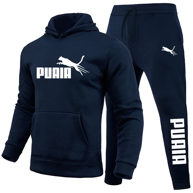 Ensemble Homme/Sweat à Capuche/Pantalon 2026 Nouvelle Collection Sportswear Tendance Sweat-shirt à Capuche et Pantalon de Survêtement Automne Hiver Ensemble Jogging Décontracté Quotidien