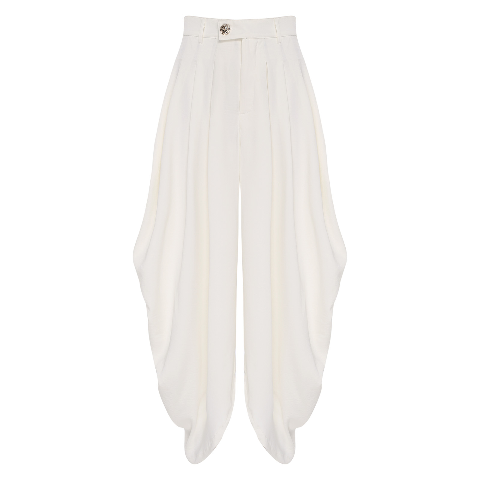 Pantalons Palazzo pour Femmes, Pantalons Casual, Pantalons à Jambes Larges Plissés Baroque, Pantalons de Travail Quotidien, Pantalons de Bureau pour Femmes