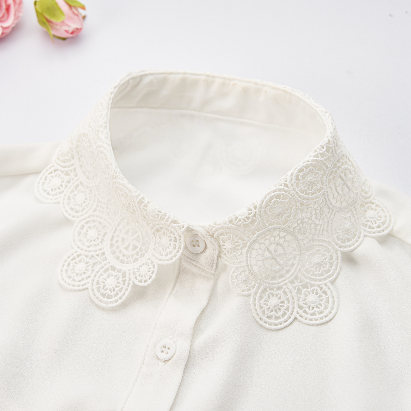 Faux col décontracté, décoration, chemisier d'affaires, col de chemise détachable, pull pour femmes, faux cols, haut à revers, accessoires pour vêtements