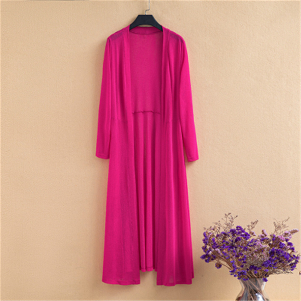 Cardigan à Manches sulfpour Femme, Manteau, Veste, Châle, Été, Automne, 4XL, 5XL, 6XL, 2022