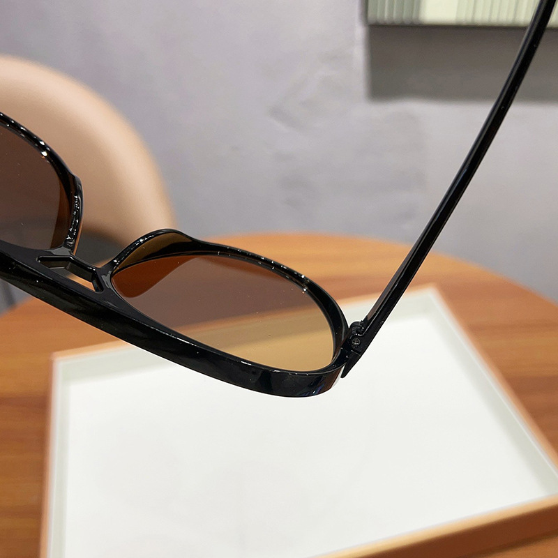 Lunettes de soleil pilote surdimensionnées pour femmes et hommes, marque de luxe de styliste, Vintage, grande monture, Punk, ombre de conduite